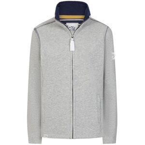 Lazy Jacks Womens/Ladies Logo Full Zip Sweatshirt / Grey Marl